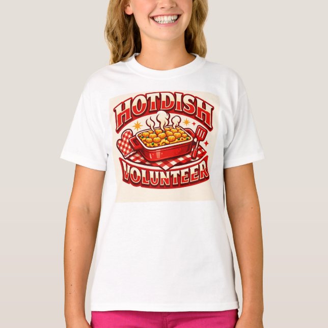 HOTDISH volontär T Shirt (Framsida)