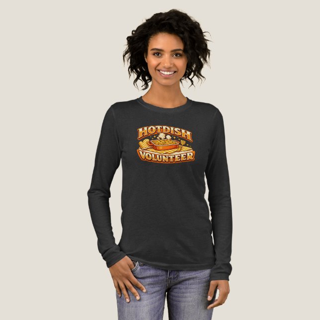 HOTDISH volontär T Shirt (Hel framsida)