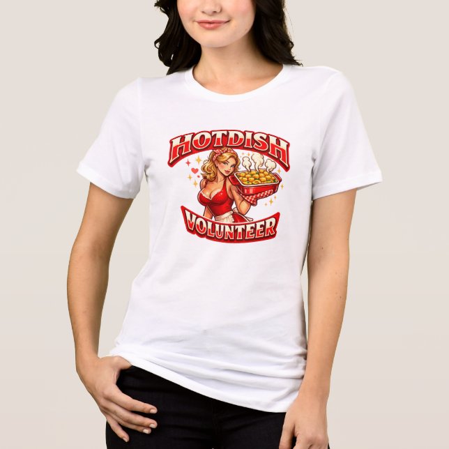 HOTDISH Volunteer T Shirt (Framsida)