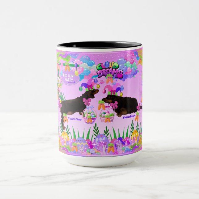 Hotdog Dream Sisters Kaffe Mugg (Center)