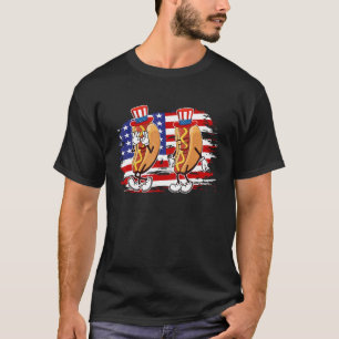 Hotdog Griddy Dance 4 juli 2023 Boys Girls Wo T Shirt