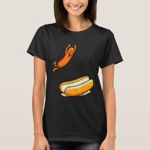 Hotdog högt hopp  t shirt