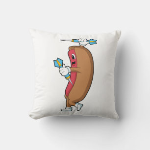 Hotdog hos Darts med Dart.PNG Kudde