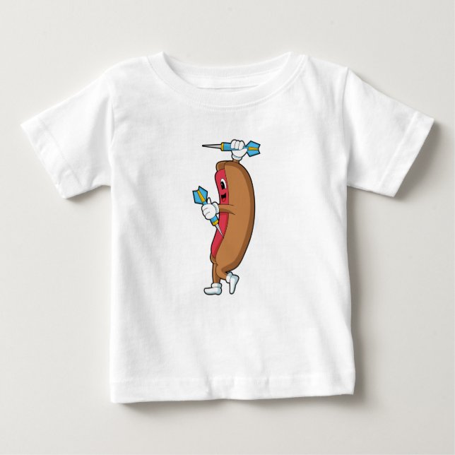 Hotdog hos Darts med Dart.PNG T Shirt (Framsida)