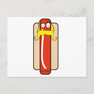 Hotdog Hulk Hogan Vykort