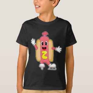 Hotdog Ice-skridskor Ice-skridskor Vintersport T Shirt