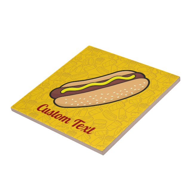 Hotdog Kakelplatta (Sidan)