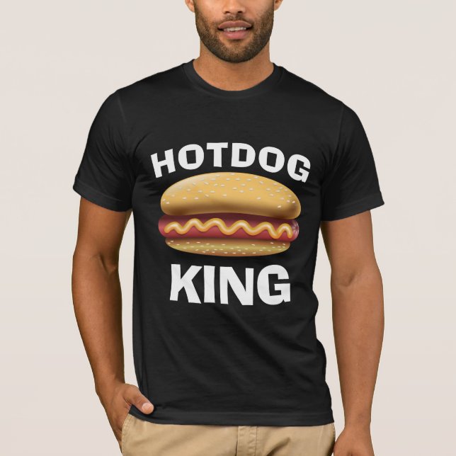 HOTDOG KUNG MANAR PAPPA T-SHIRTS (Framsida)