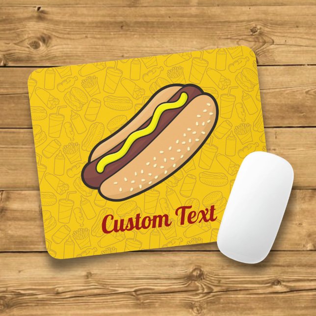 Hotdog Mouse Pad Musmatta (Skapare uppladdad)