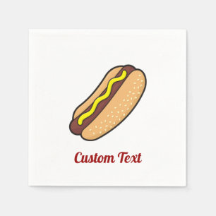 Hotdog Napkins Pappersservett