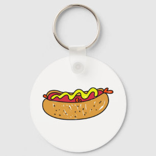 Hotdog Nyckelring