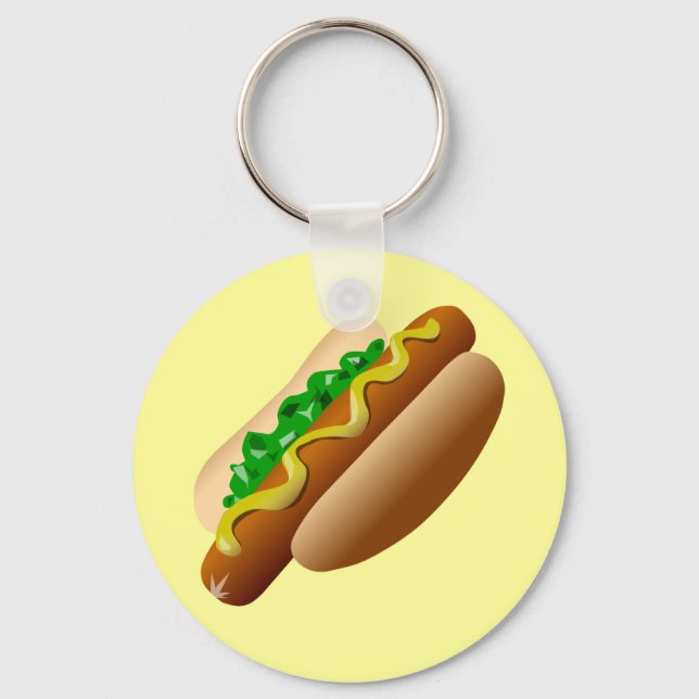 Hotdog Nyckelring (Framsida)