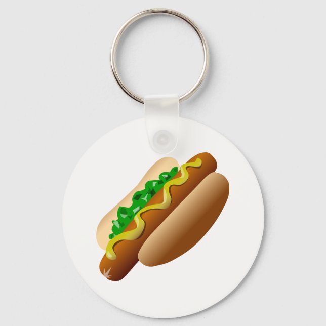 Hotdog Nyckelring (Framsida)