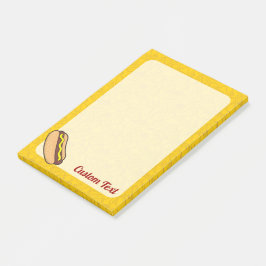 Hotdog Post-it Block