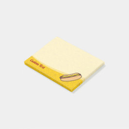 Hotdog Post-it Block