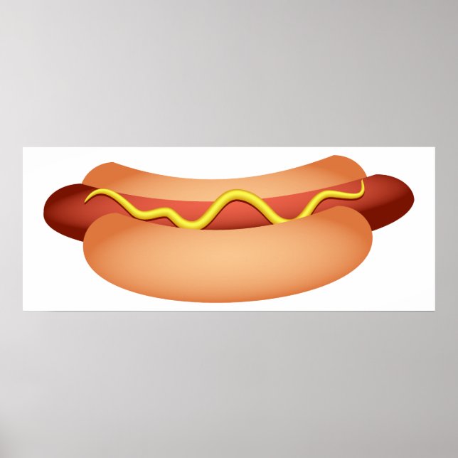 Hotdog Poster (Framsidan)