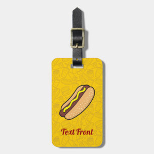 Hotdog-resggage-tagg Bagagebricka
