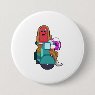 Hotdog som Biker med Scooter.PNG Knapp