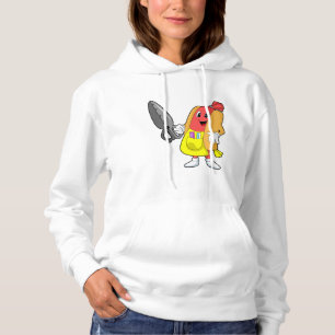 Hotdog som Hairdresser med saxar T Shirt