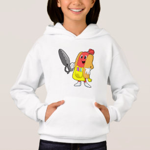 Hotdog som Hairdresser med saxar T Shirt