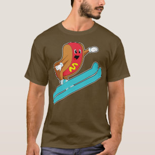 Hotdog som Jumper med skini T Shirt