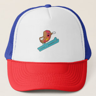 Hotdog som Ski-jumper med Ski.PNG Keps