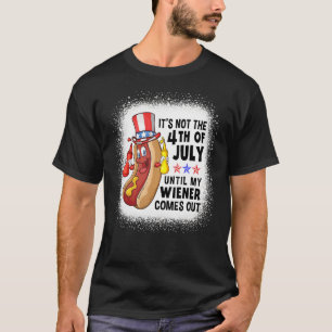 Hotdog Sunglass American Flagga Usa 4 juli T Shirt
