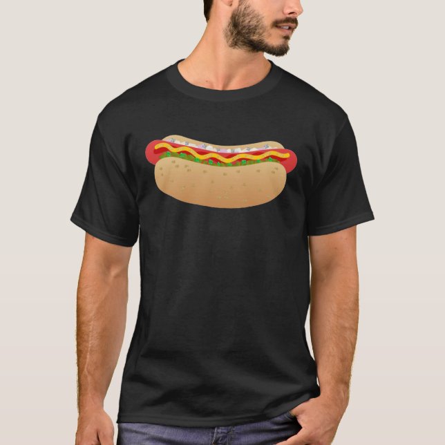 Hotdog T Shirt (Framsida)