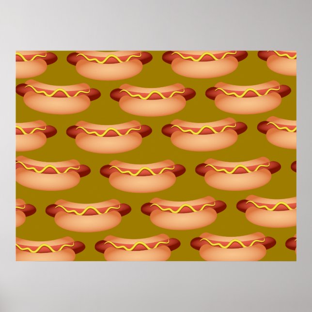 Hotdog Tapet Poster (Framsidan)