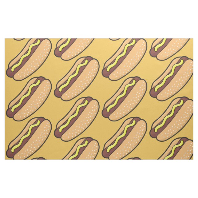 Hotdog Tyg (Fat Quarter)