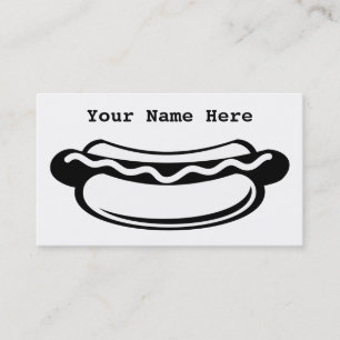 Hotdog Visitkort
