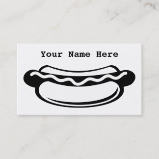 Hotdog Visitkort