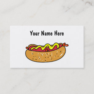 Hotdog Visitkort