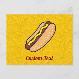Hotdog Vykort