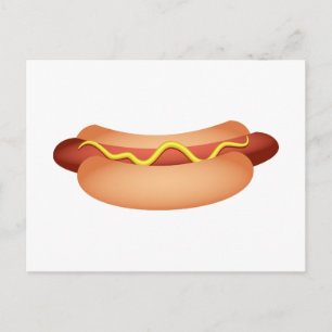 Hotdog Vykort