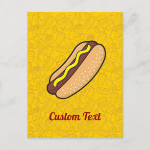 Hotdog-vykort Vykort