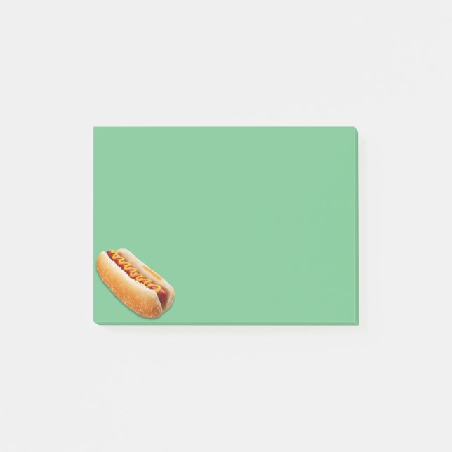 Hotdogen noterar post-it block (Framsida)