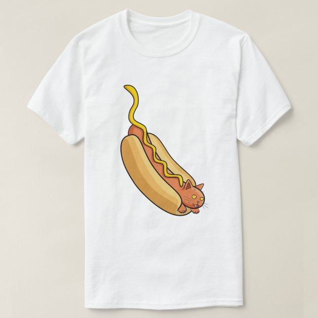 Hotdogkatt T-shirt (Design framsida)