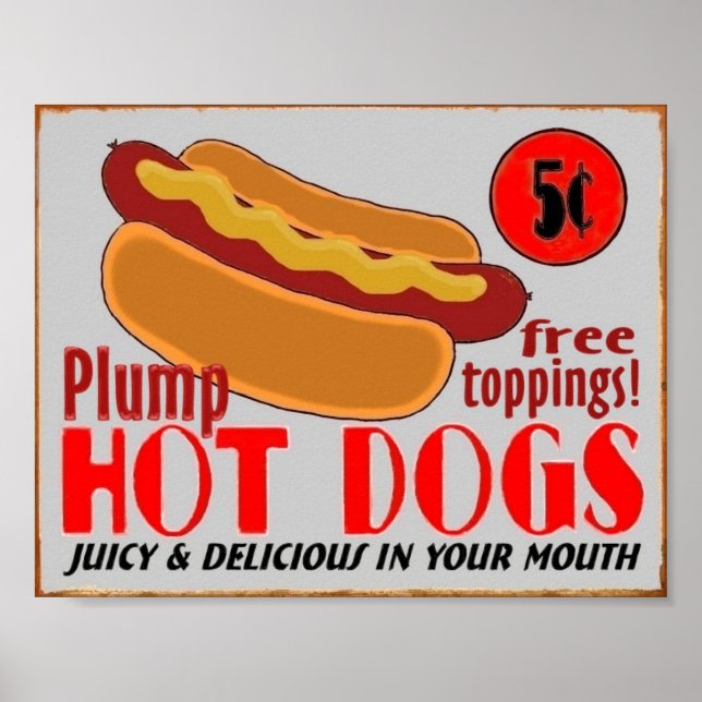 HotDogSign,poster Poster (Framsidan)
