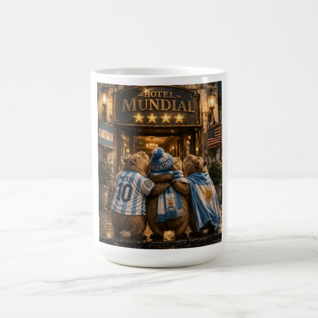  Hotel 4 estrellas Capibarras Kaffemugg (Center)