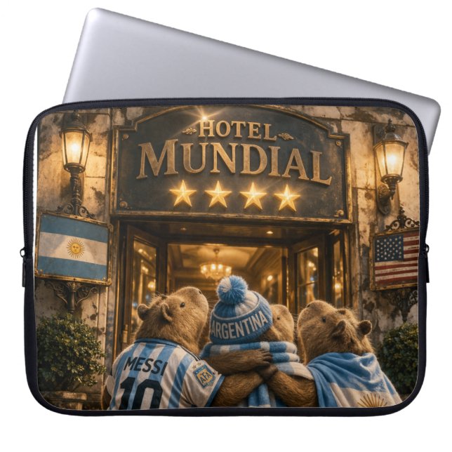  Hotel 4 estrellas Capibarras Laptop Fodral (Framsidan)