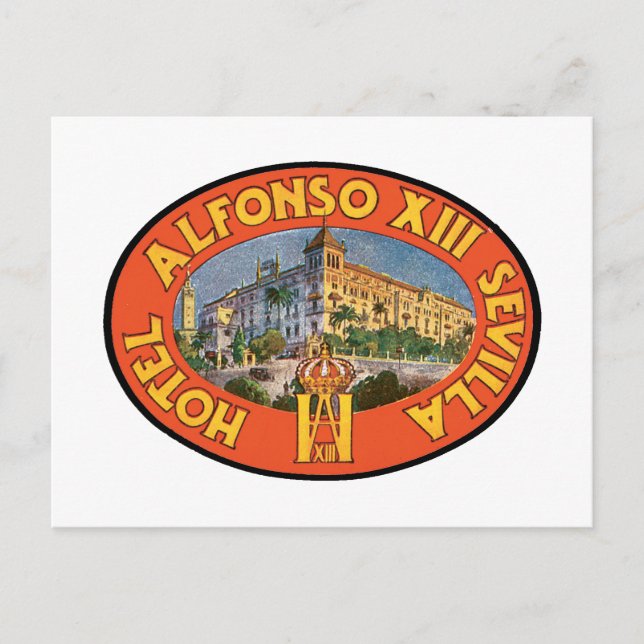 Hotel Alfonso XIII Sevilla Vykort (Framsida)