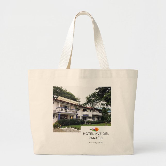 Hotel Ave Del Paraiso Tote Bag Jumbo Tygkasse (Framsidan)