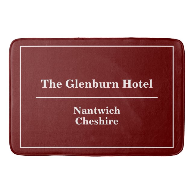 Hotel Badrumsmatta (Framsidan)