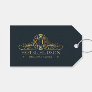 Hotel Branding Marketing Material Presentetikett