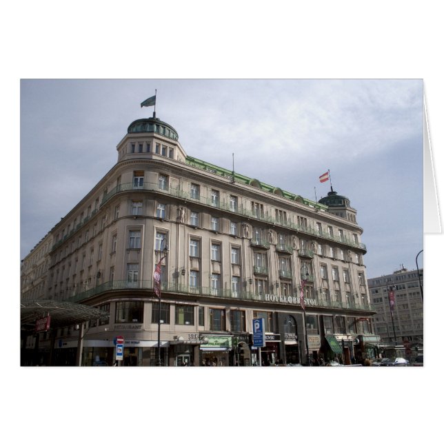 Hotel Bristol Hälsningskort (Framsidan Horizontal)