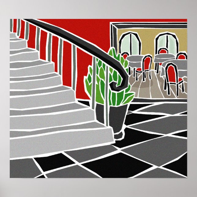 Hotel Cafe Poster (Framsidan)