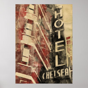 Hotel Chelsea Hotel Poster