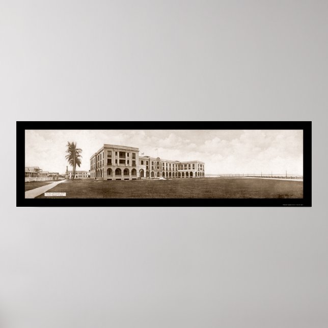Hotel Colon Panama Photo 1913 Poster (Framsidan)