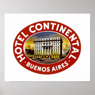 Hotel Continental Buenos Aires Poster
